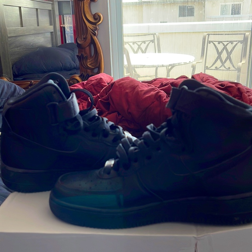 Nike Air Force 1 high top black